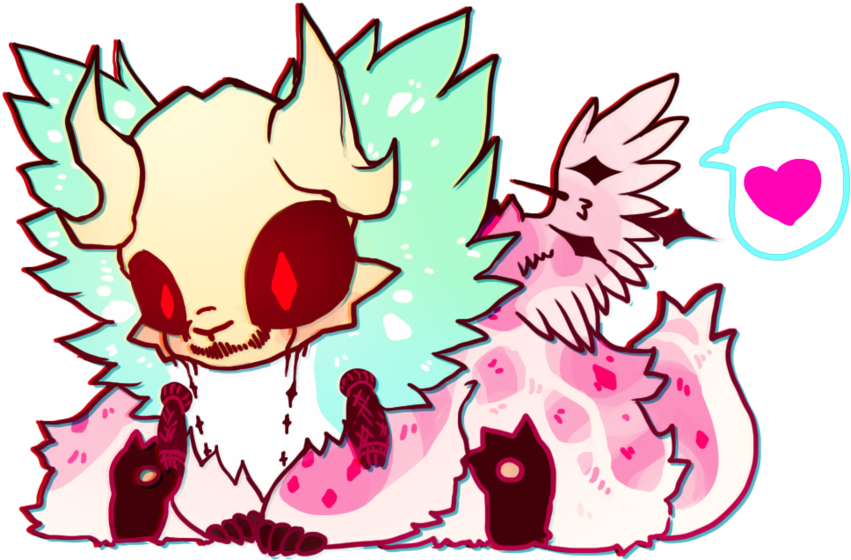 Free Pocket Demon Adoptable [closed] Sweet Heart By - January 27 (900x563)