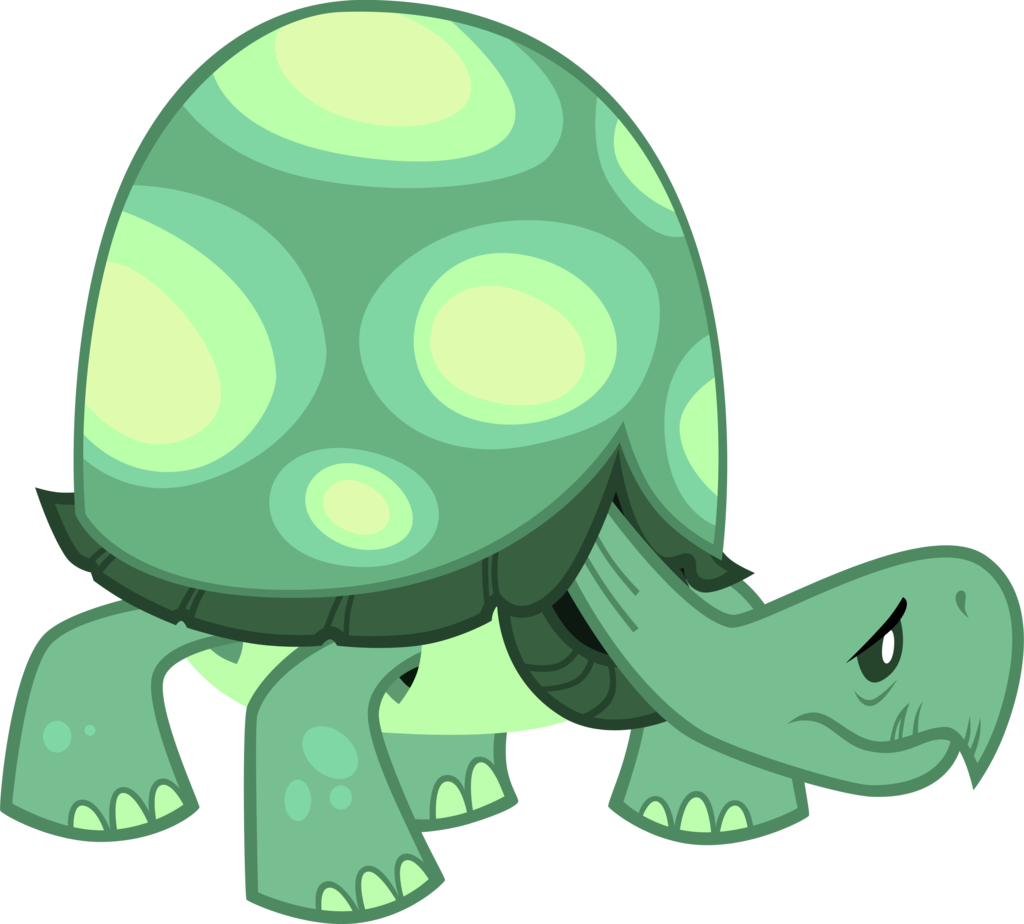 Sad Clipart Tortoise - My Little Pony Tank (1024x924)