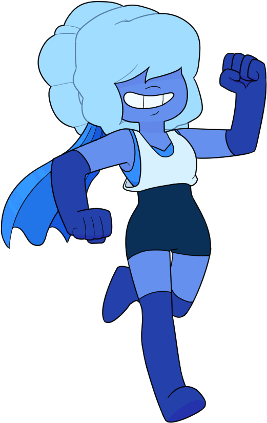 The Least Official Person - Sapphire Steven Universe Opal Au (600x850)