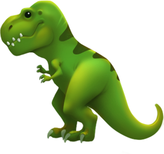 Images Of A Dinosaur - T Rex Emoji (700x700)