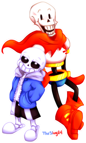Nobee Undertale Sans And Papyrus Drawstring Backpack (332x487)