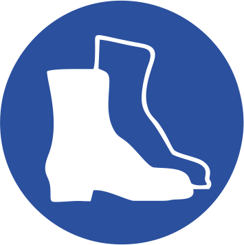 Chemical Safety Boot - Ppe Safety Boots Clipart (355x356)