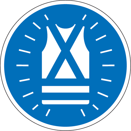 Amazing Pictures Of Health And Safety Signs When Hiring - High Visibility Vest Icon (499x499)
