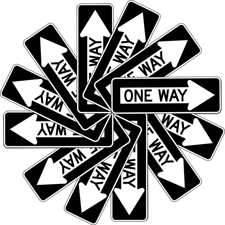 Snowflake Shape Cliparts 12, - One Way Sign (719x720)