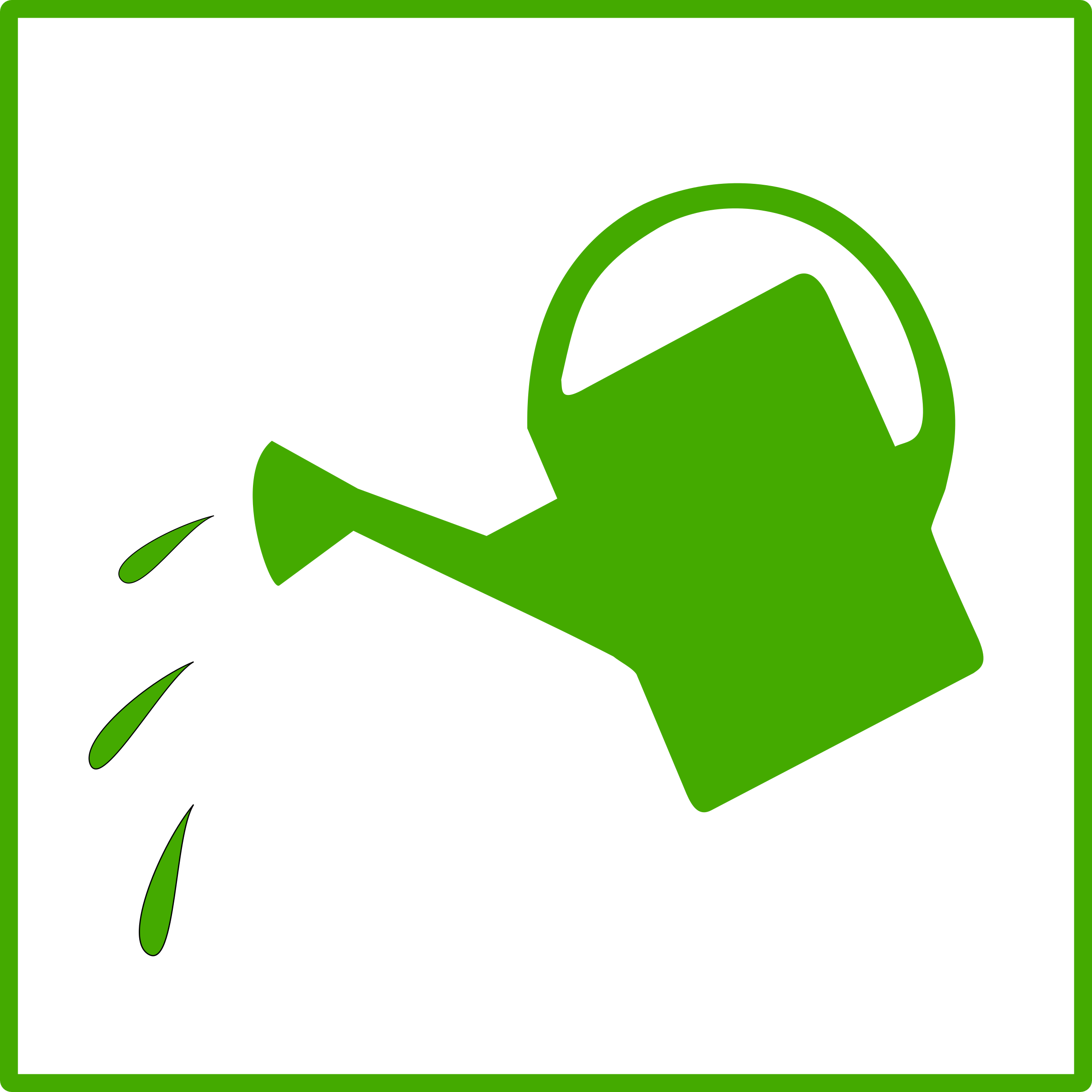 Big Image - Free Clipart Watering Can (2400x2400)