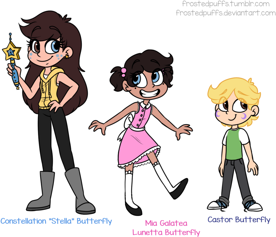 Starco Children By Frostedpuffs - Ocs De Star Vs Las Fuerzas Del Mal (1024x853)