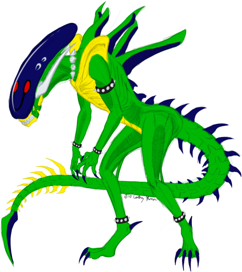 Xeno Tf Commish By Chobaryu - Illustration (863x925)