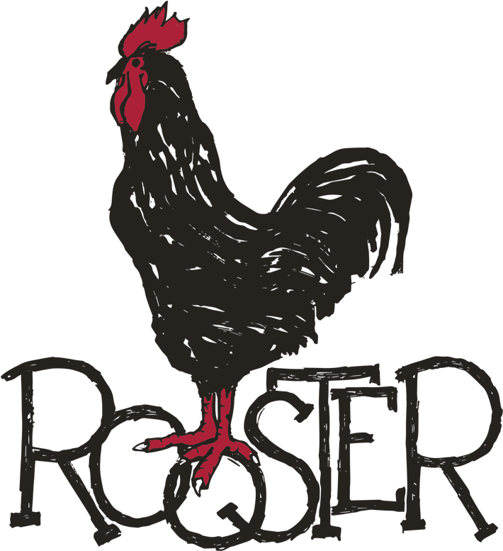 Rooster Rusty Surfboards Logo - Rusty Rooster (1000x1000)