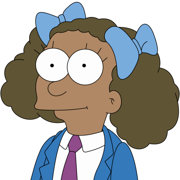 Hibbert's Daughter - Simpsons Dr Hibbert Wife (600x600)