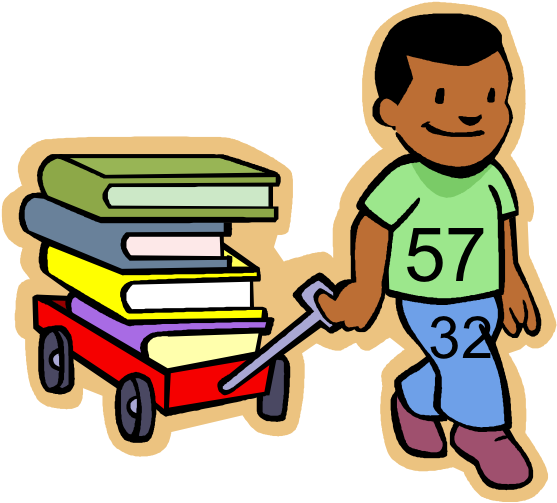 57 Shirt And 32 Pants - Books Clip Art (566x520)