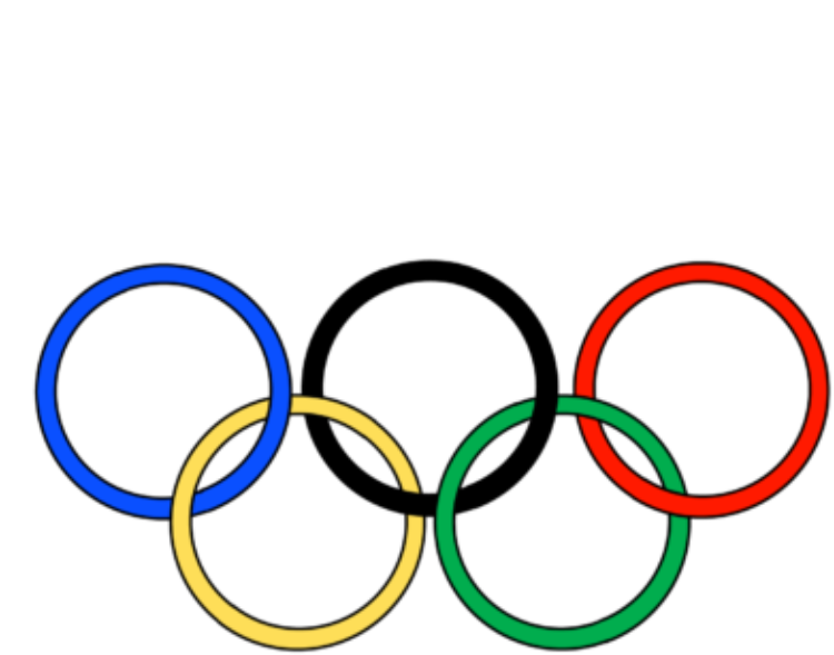 Gold Medal Mistakes And The Atlanta Olympic Games - Olympic Rings Free Clip Art (767x767)