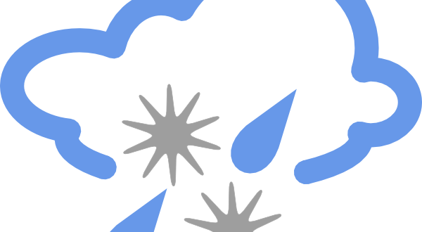 Overnight Snow Turns To Storm - Weather Ice Rain (600x330)