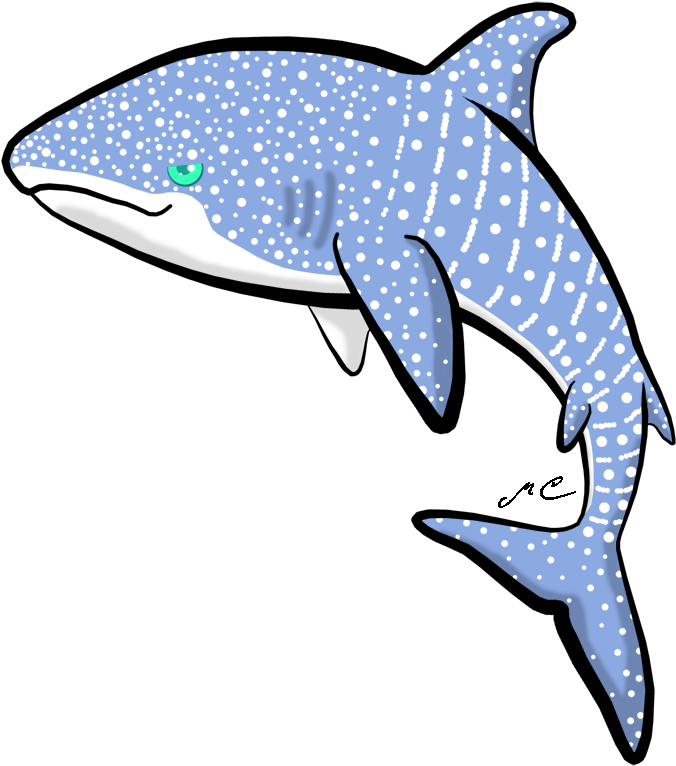 Whale Shark By Mischievouspooka - Whale Shark By Mischievouspooka (800x880)