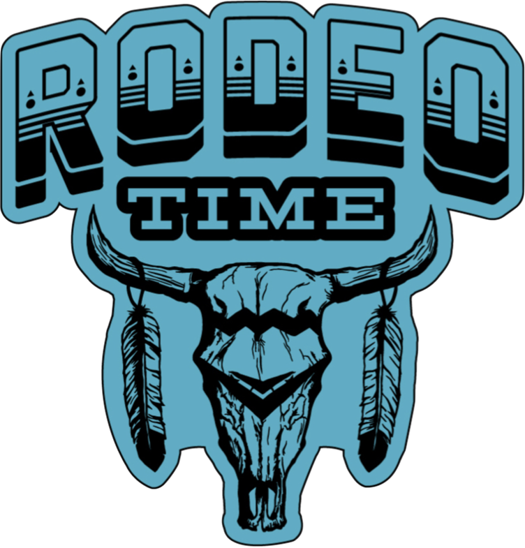 Rodeo Time Decal - Rodeo (752x785)