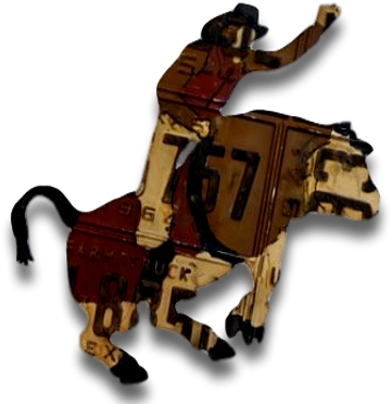 Metal Wall Art - Figurine (400x400)