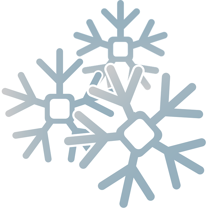 Snowflake Cliparts 23, Buy Clip Art - Cartoon Image Of Snowflakes (714x720)