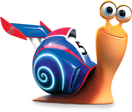 Turbo - Snail Png Animated (640x477)