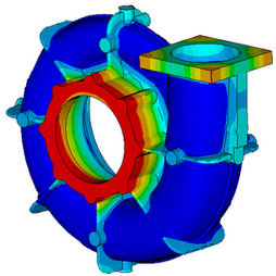 Thermal Fem Analysis Of Turbocharger Casing - Analysis (480x270)