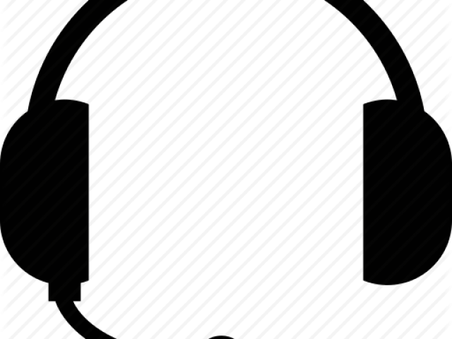 Headphones Clipart Call Center Headset - Headset Png (640x480)