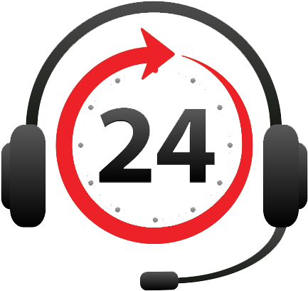 24/7 Customer Service - Round The Clock Service (500x500)