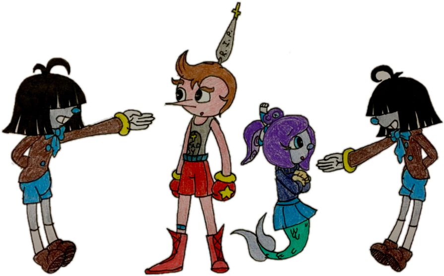Children From Another World By Blackbeltkitten009 - Prince Pollen Cuphead Sea Tea X (894x894)