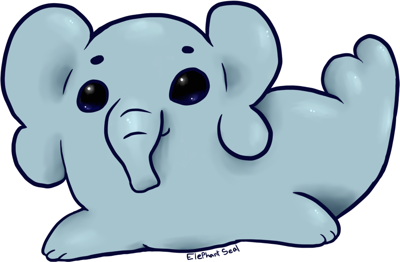 Elephant Seal - Elephant Seal (1308x1100)