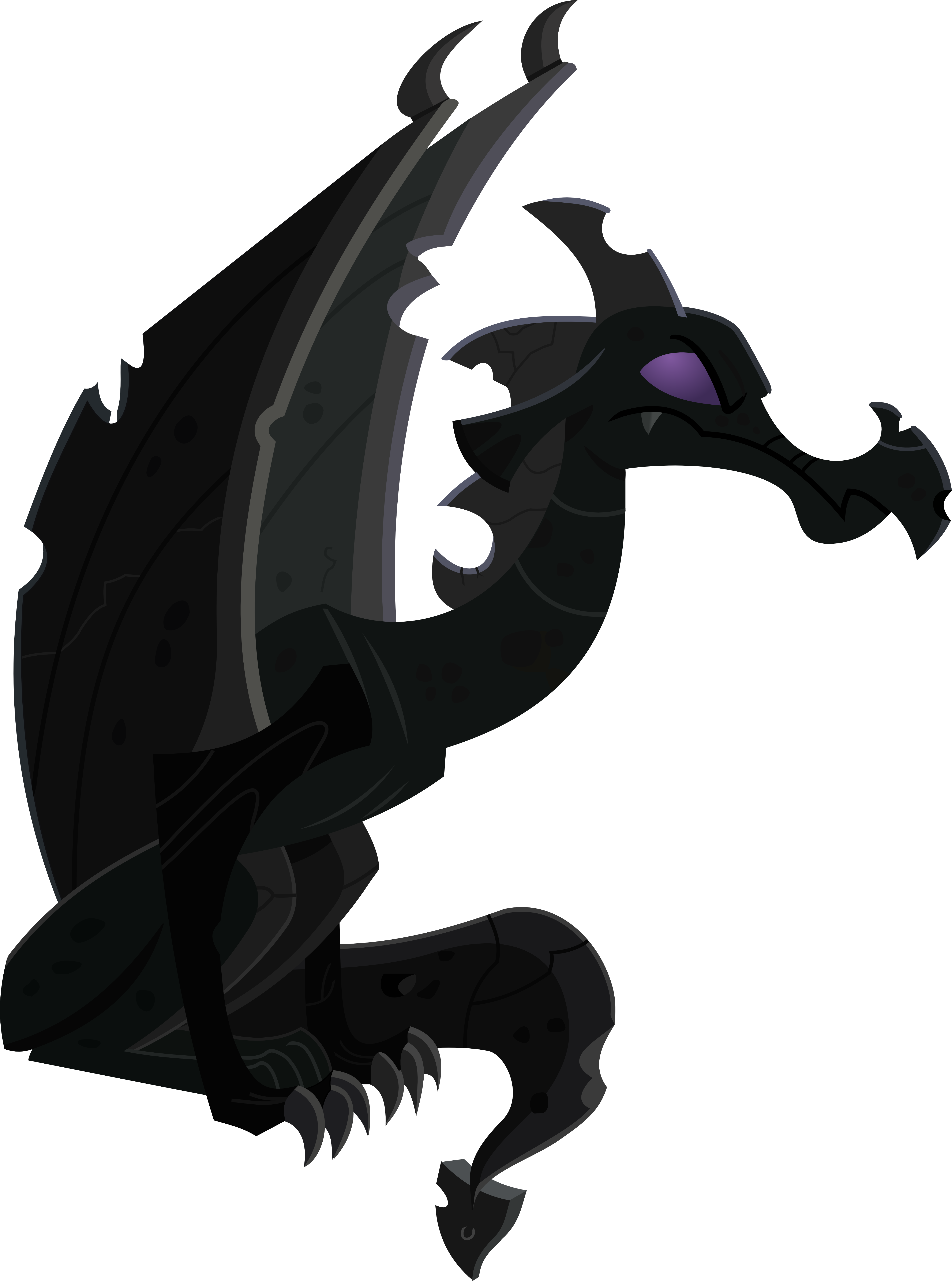 Ender Dragon Vector (4506x6063)