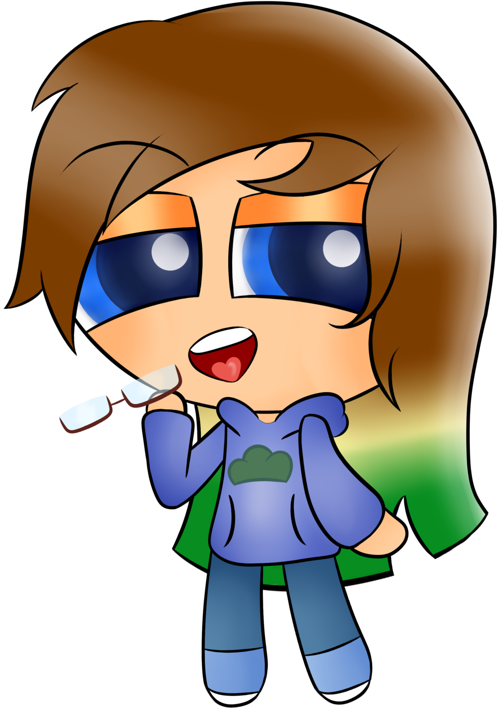 Chibi Boy Profile For Elias's Commission Using Manga - Cartoon (1024x1488)