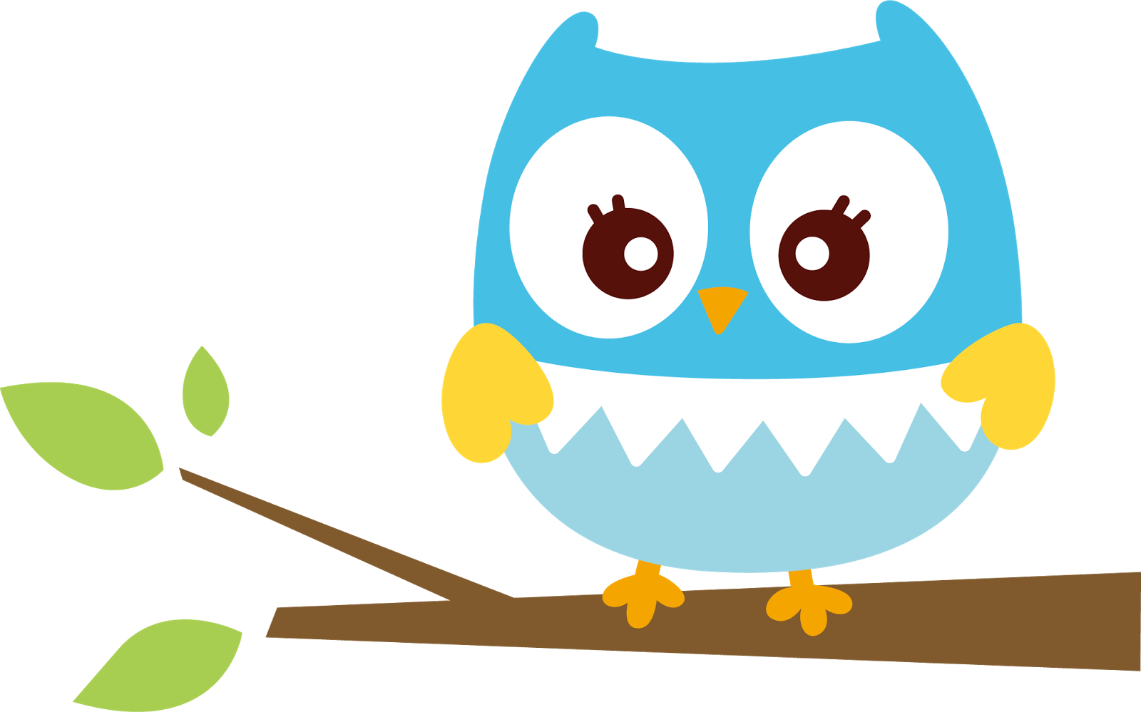 So Pretty Owls Clipart - Cha Do Samuel (1600x999)