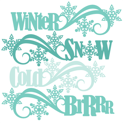 Winter - Cricut (432x432)