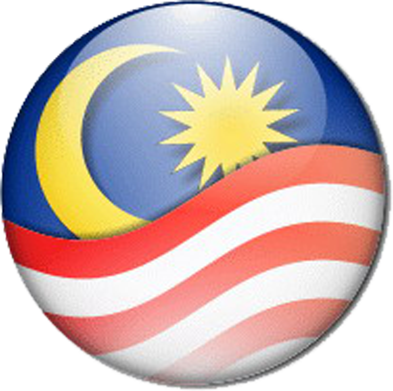 American Flag Graphics - Malaysia Flag 3d (800x796)