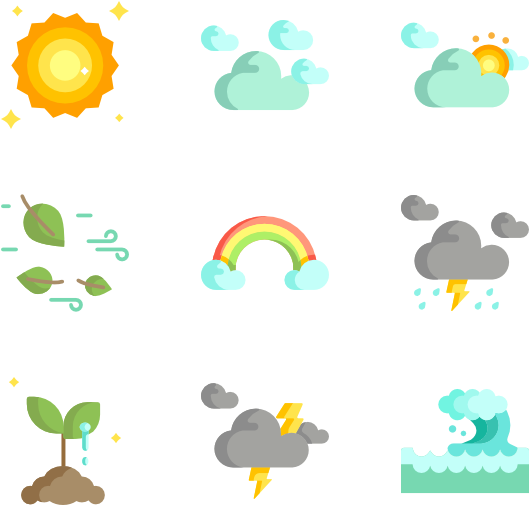 Weather Computer Icons Clip Art - Weather (600x564)