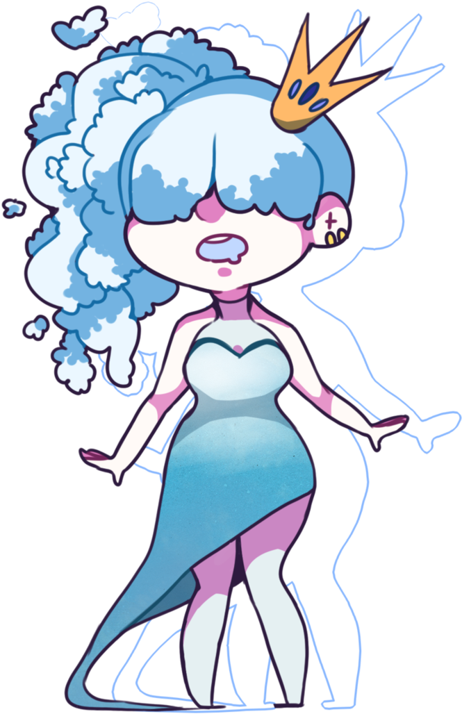 [ Cloud Princess ] By Mochiibun - Illustration (756x1057)