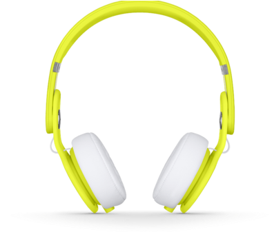 Beats By Dr - Beats Mixr On-ear Headphone - Neon Yellow (480x336)