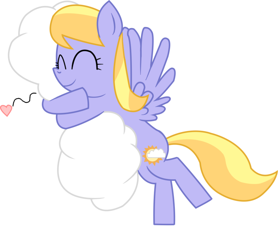 Cloud Kicker Loves Clouds By Starshinesprint - Cloud Kicker Mlp (900x736)