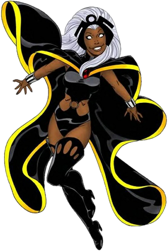 Storm Of The X-men By Heropix - Storm X Men John Byrne (554x829)