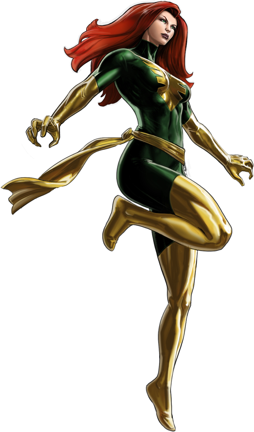 Jean Grey Png Clipart - Jean Grey White Phoenix Of The Crown (850x1443)