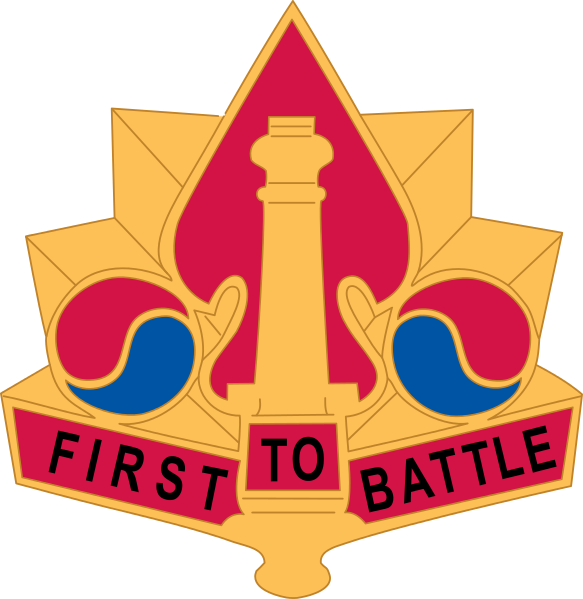 File - 5th U - S - Army Artillery Group Dui - Svg - Emblem (583x599)