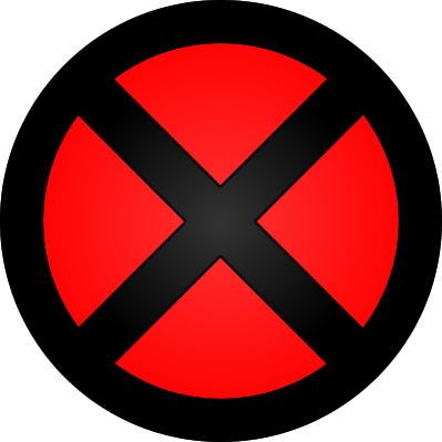 X-men Logo - Simbolo De X Men (399x399)