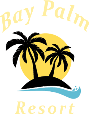 Bay Palm Resort - Palm Tree Illustration Vector (400x400)