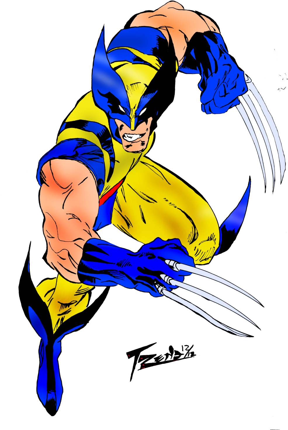 Wolverine Of The X-men From Marvel Comics By Trendsnow - X Men Marvel Wolverine (1024x1508)