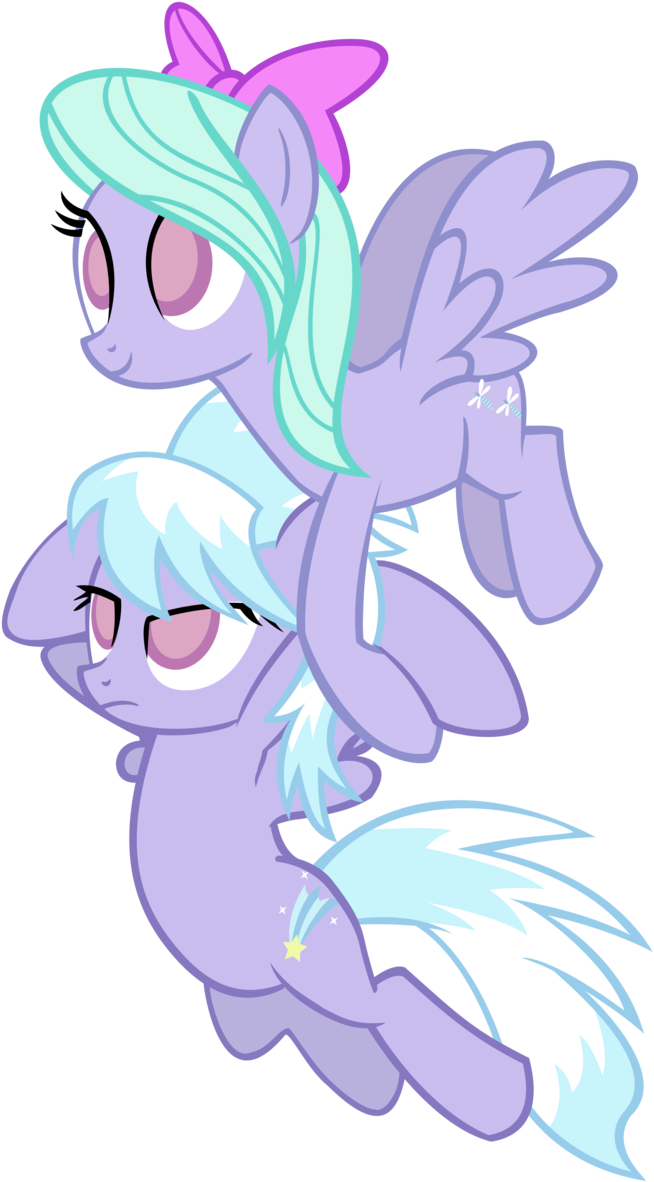 Cloud Chaser And Flitter By Deathnyan Cloud Chaser - Mlp Cloudchaser Flitter (900x1200)