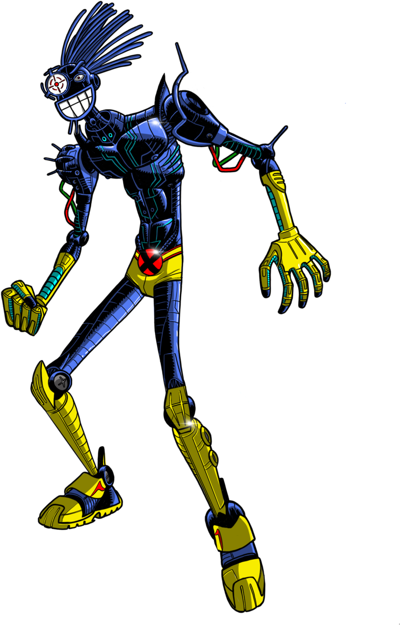 Warlock Of The X Men By Jim Michmond - Warlock X Men Png (1024x1366)