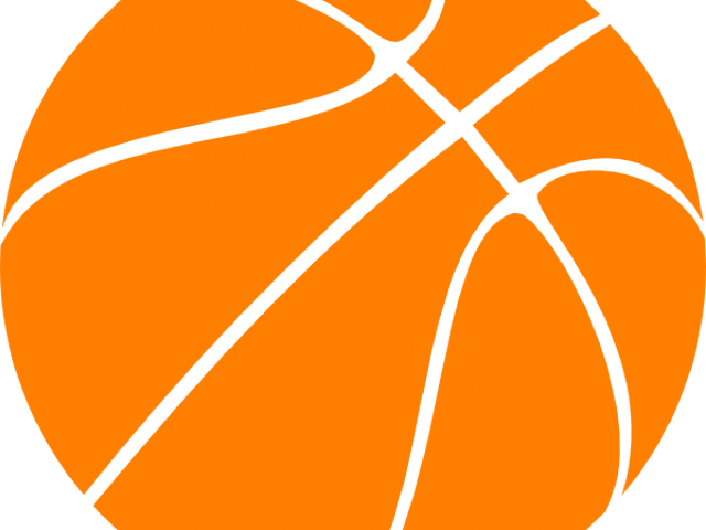 Vector Basketball Cliparts - Basketball Clipart Black And White (640x480)