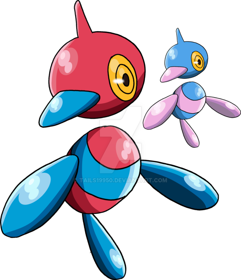 474 - Porygon-z - Art V - 2 By Tails19950 - Porygon Z Pokemon Png (830x963)