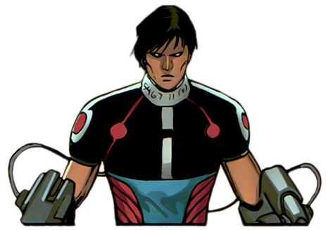 Chain (earth 616) From X Men - Cartoon (463x327)