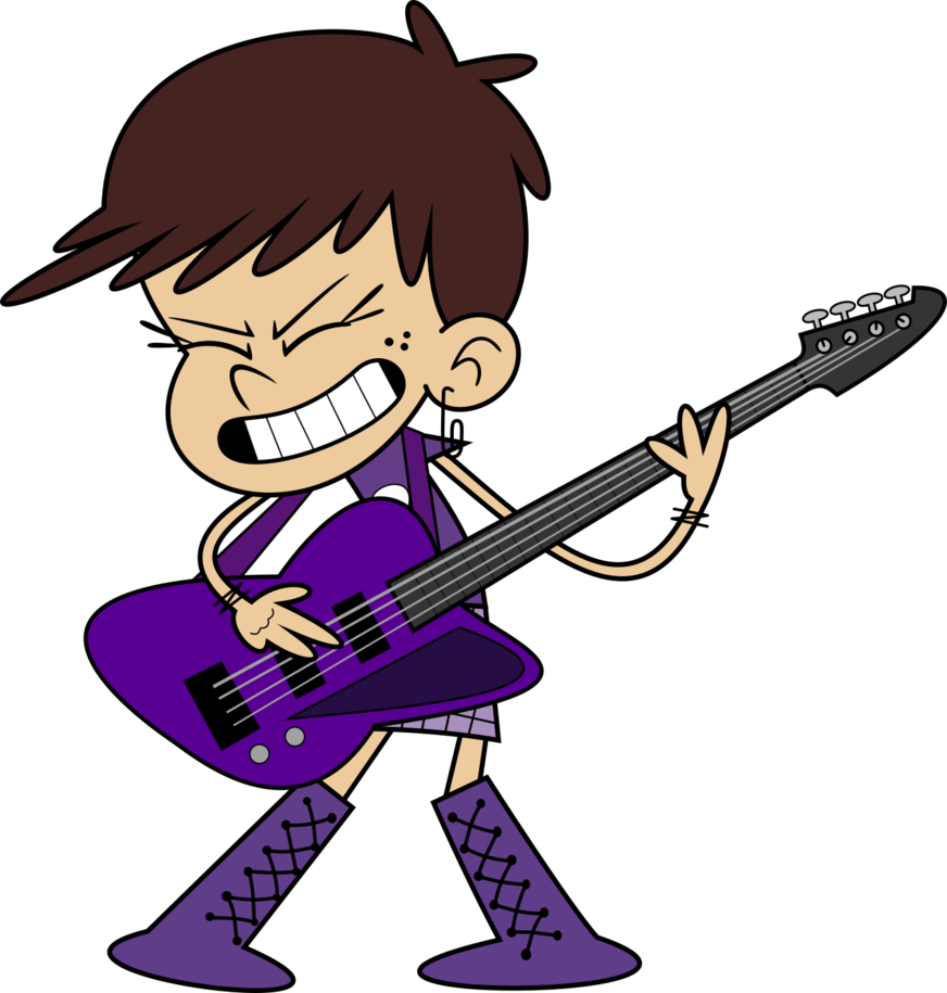 [vector] Luna Jamming On Bass By Toaackar - Luna Loud Jamming (872x915)