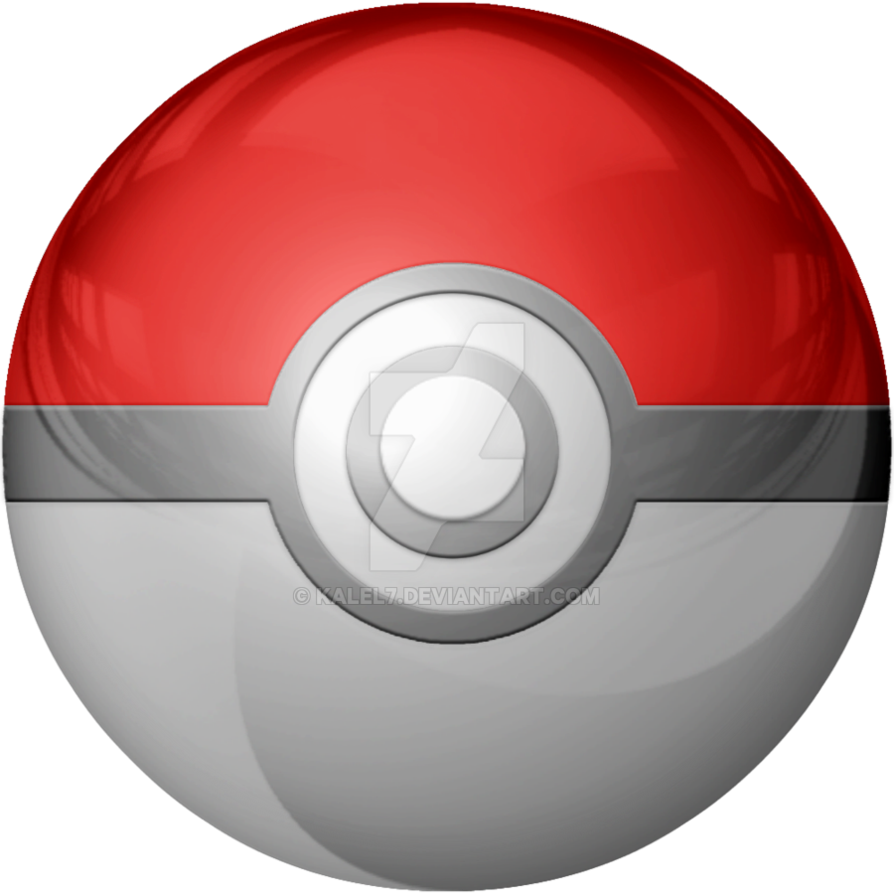 Pokeball Classic New By Kalel7 - Science Fiction (894x894)
