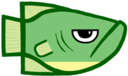 Irate Fish - Irate Series - Cartoon (674x518)