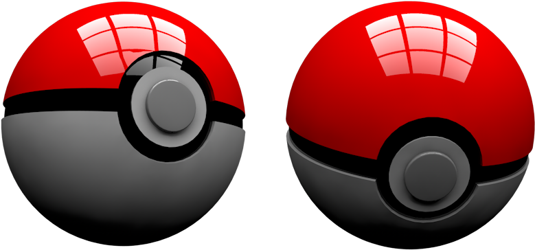 Pokemon Ball Real Png (800x600)